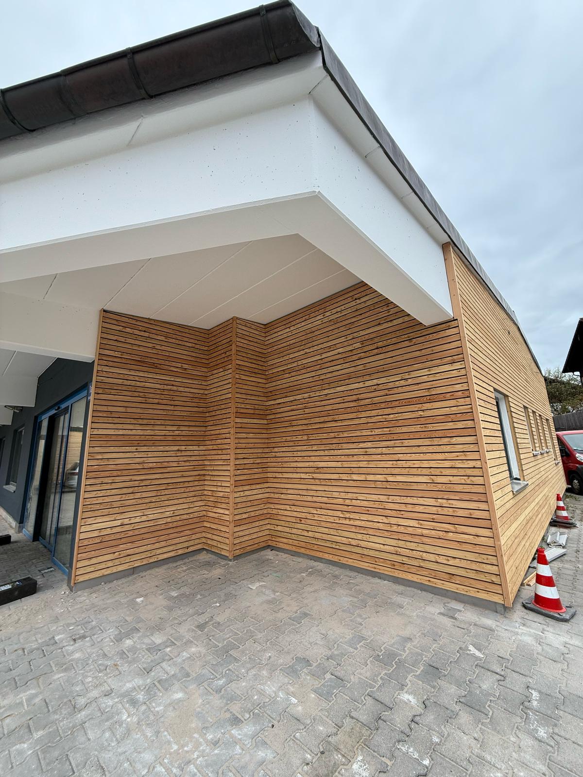 holz fassade in ebersberg